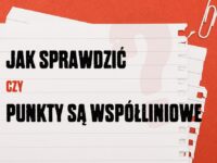Jak sprawdzić, czy punkty są współliniowe?
