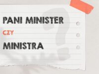Pani minister czy ministra – która forma jest poprawna?